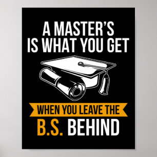 Affiche Diplôme Mba Masters Diplôme
