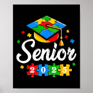 Affiche Diplômé principal en autisme 2025 Autisme Diplôme