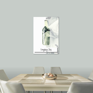 Affiche Dire Oui, Mariés, Photo de mariage personnalisée