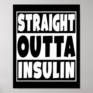 Affiche Directement Extérieur Insuline Diabète Sensibilisa