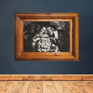 Affiche Directeur de la scène de la Nativité de Noël