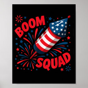 Affiche Directeur de la sécurité de l'équipe de boom drôle