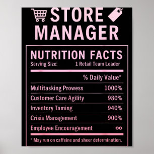 Affiche Directeur de magasin