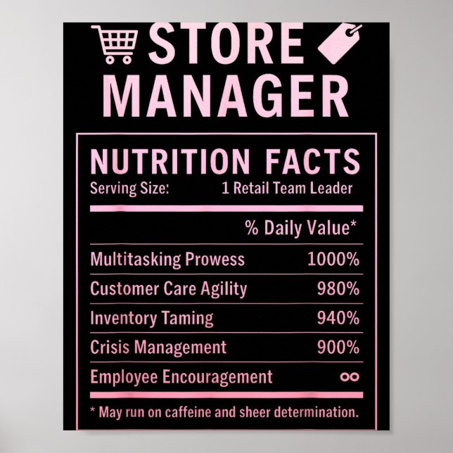 Affiche Directeur de magasin (Devant)