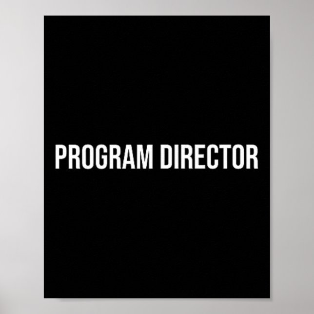 Affiche Directeur de programme Santé mentale  (Devant)