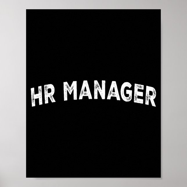 Affiche Directeur des ressources humaines (Devant)