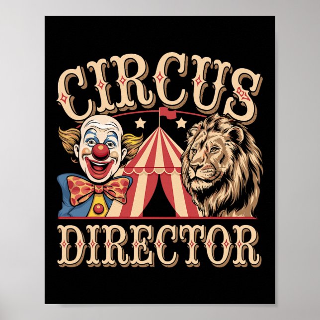 Affiche Directeur du cirque (Devant)