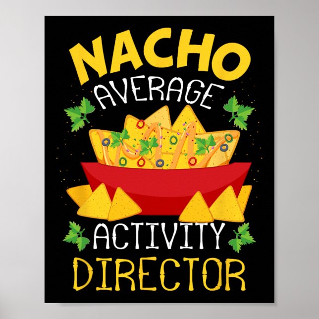 Affiche Directeur Nacho Activité moyenne Directeur Cinco D (Devant)