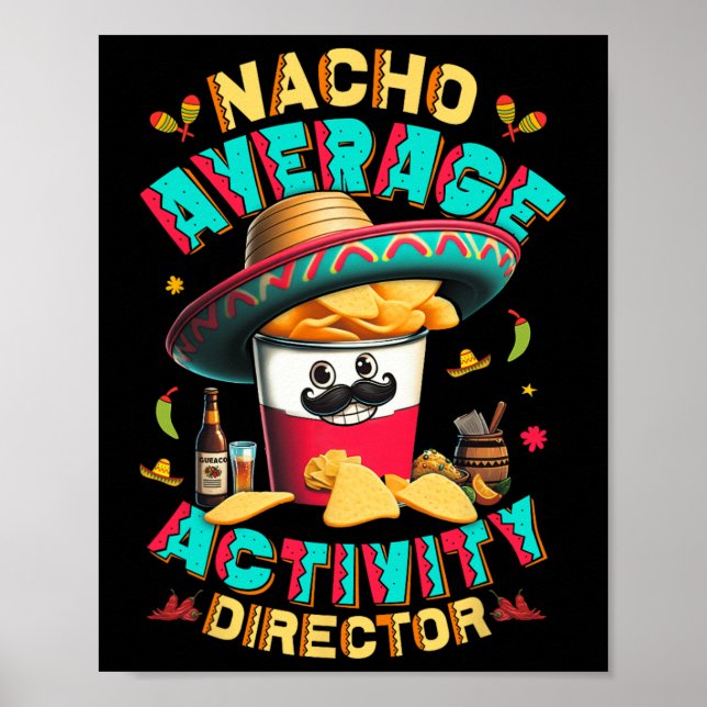 Affiche Directeur Nacho Activité moyenne Directeur Cinco D (Devant)