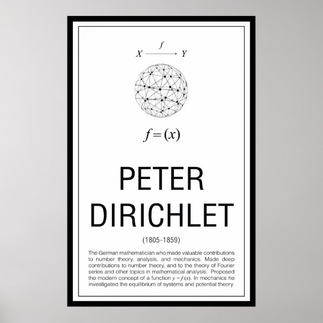 Affiche Dirichlet (Devant)