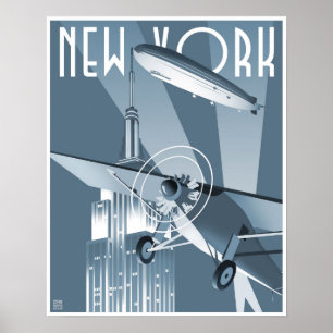 Affiche Dirigeant New York