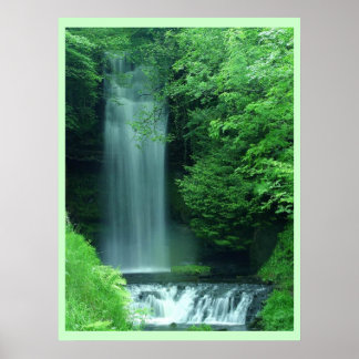 affiche d'irlande de cascade de glencar FROM 8.99