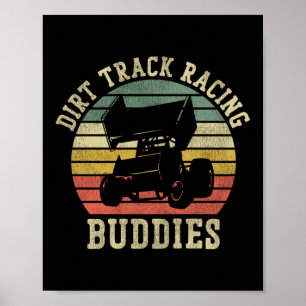 Affiche Dirt Track Racing Dirt Track Racing Buddies Sprint