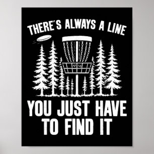 Affiche Disc Golf Drôle _1 