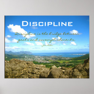 Affiche Discipline