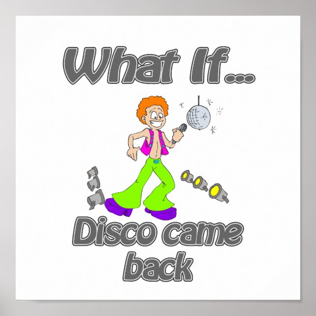 Affiche disco (Devant)