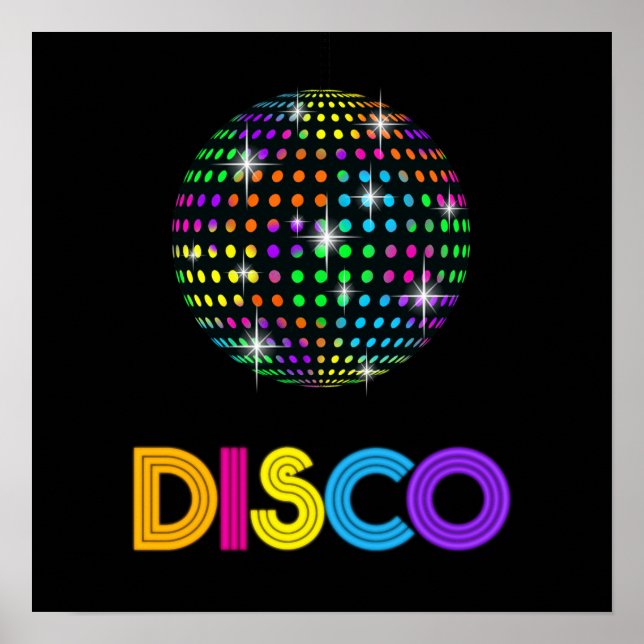 AFFICHE DISCO - SRF (Devant)