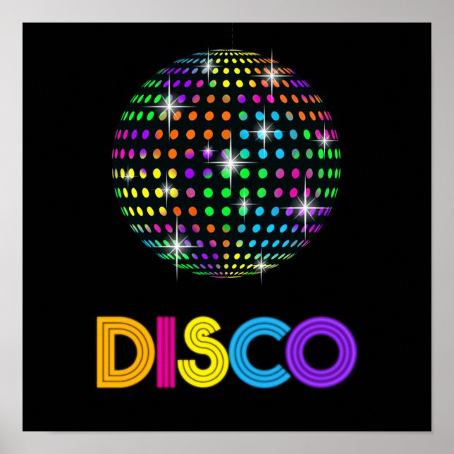 AFFICHE DISCO - SRF (Devant)