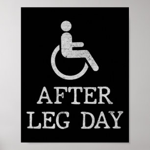 Affiche Discours amusants pour les utilisateurs de fauteui