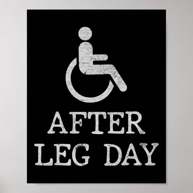 Affiche Discours amusants pour les utilisateurs de fauteui (Devant)