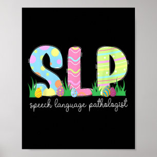 Affiche Discours du printemps Pathologiste Easter Bunny Sl