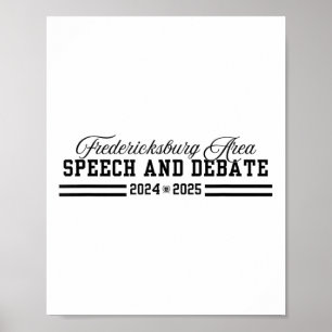 Affiche Discours Et Débat Du Fmn 2024-2025