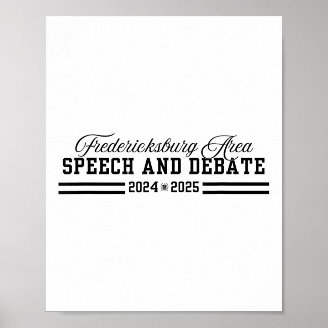 Affiche Discours Et Débat Du Fmn 2024-2025 (Devant)