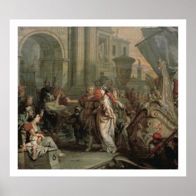 Affiche Disembraction de Cléopâtre (Devant)