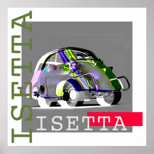 Affiche d'Isetta (Devant)