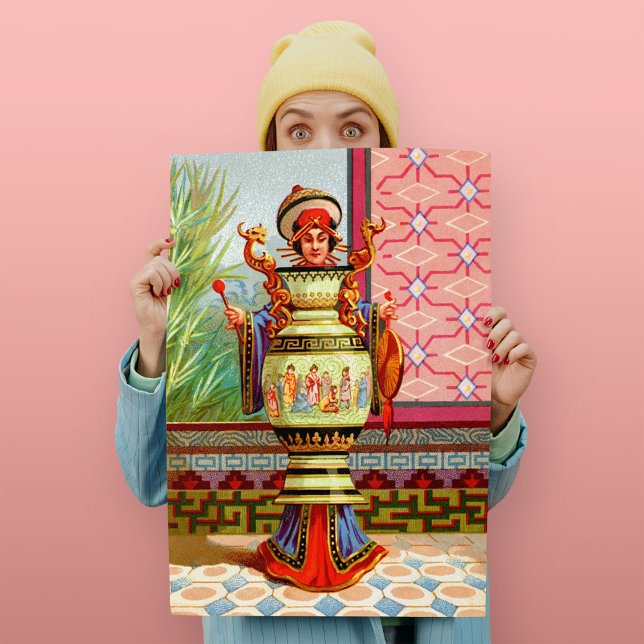 Affiche Dish Darlings Dragon Lady Art Imprimer (Créateur téléchargé)