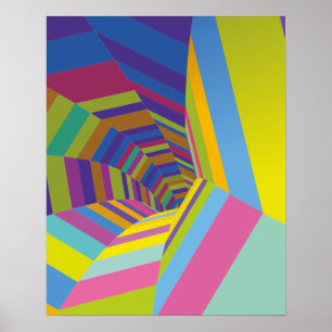 Affiche Disparaître en couleur