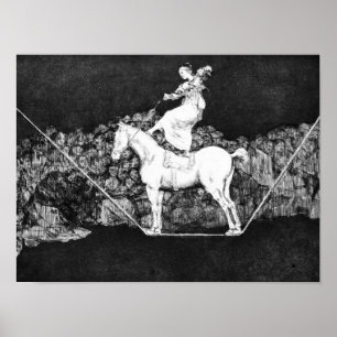 Affiche Dispart ponctuel, Sure Folly par Francisco Goya