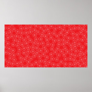 Affiche Dispose d'un kimono décontracté japonais tradition