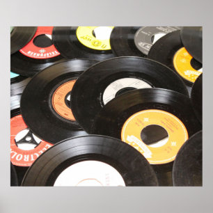 Affiche Disques du cru 45rpm