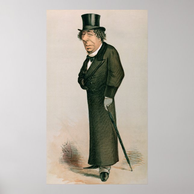 Affiche Disraeli, Benjamin (Devant)