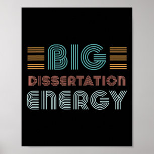 Affiche Dissertation Écriture Thèse Défense Doctorat Docto