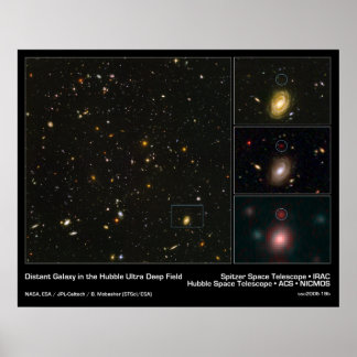 Affiche Distant Galaxy in the Hubble Ultra Deep Field