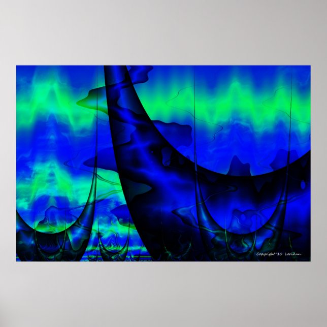 Affiche Distorsion aquatique (Devant)