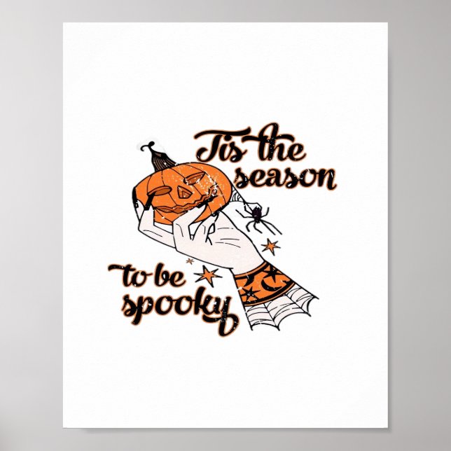 Affiche Distressed Spooky Season (Devant)