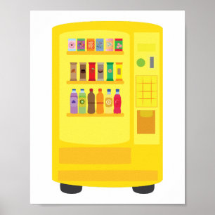 Affiche Distributeur automatique