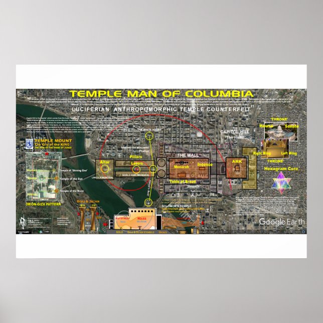 Affiche District de Columbia - Homme maçonnique 2 (Devant)