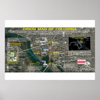 Affiche District de Columbia - Homme maçonnique 3