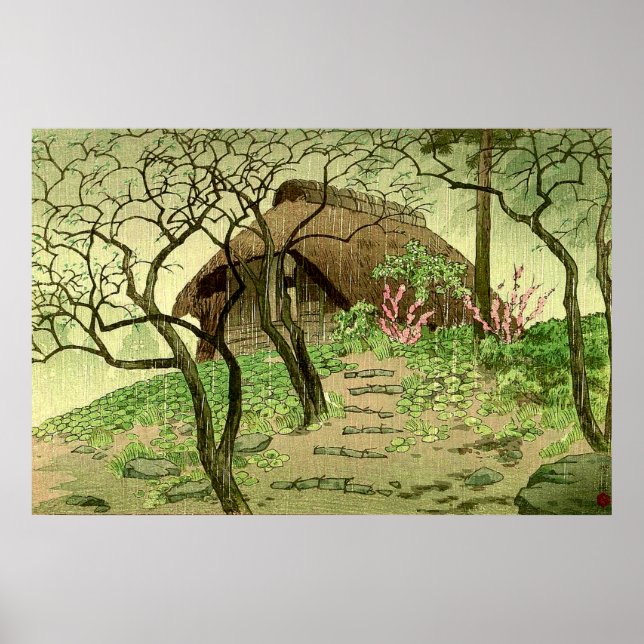 Affiche District de Suenaga dans la pluie Kasamatsu Shiro  (Devant)