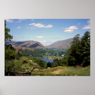 Affiche District du lac Grasmere Angleterre