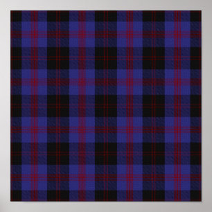 Affiche District Tartan - Angus - Téléchargement numérique