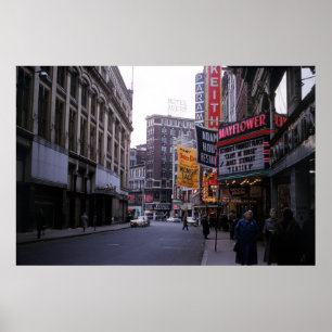 Affiche District théâtral de Boston 1960