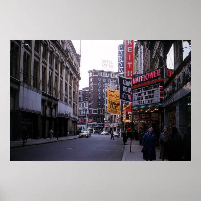 Affiche District théâtral de Boston 1960 (Devant)