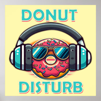 Affiche Disturbe de Donut