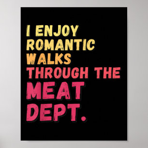 Affiche Dit Drôle Viande Dept Bacon Griller Bacon Bbq Lov