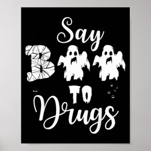 Affiche Dites Bouh aux Drogues, Semaine de Sensibilisation